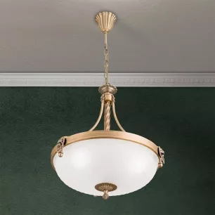 ROCCA függeszték lámpa; 3xE27; átm:42cm - ORI-HL 6-1612/3 bronze (3xE27/Illu)